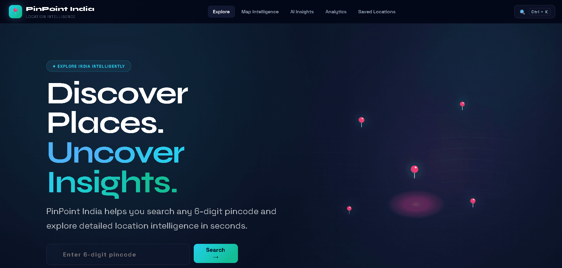 PinPoint India screenshot